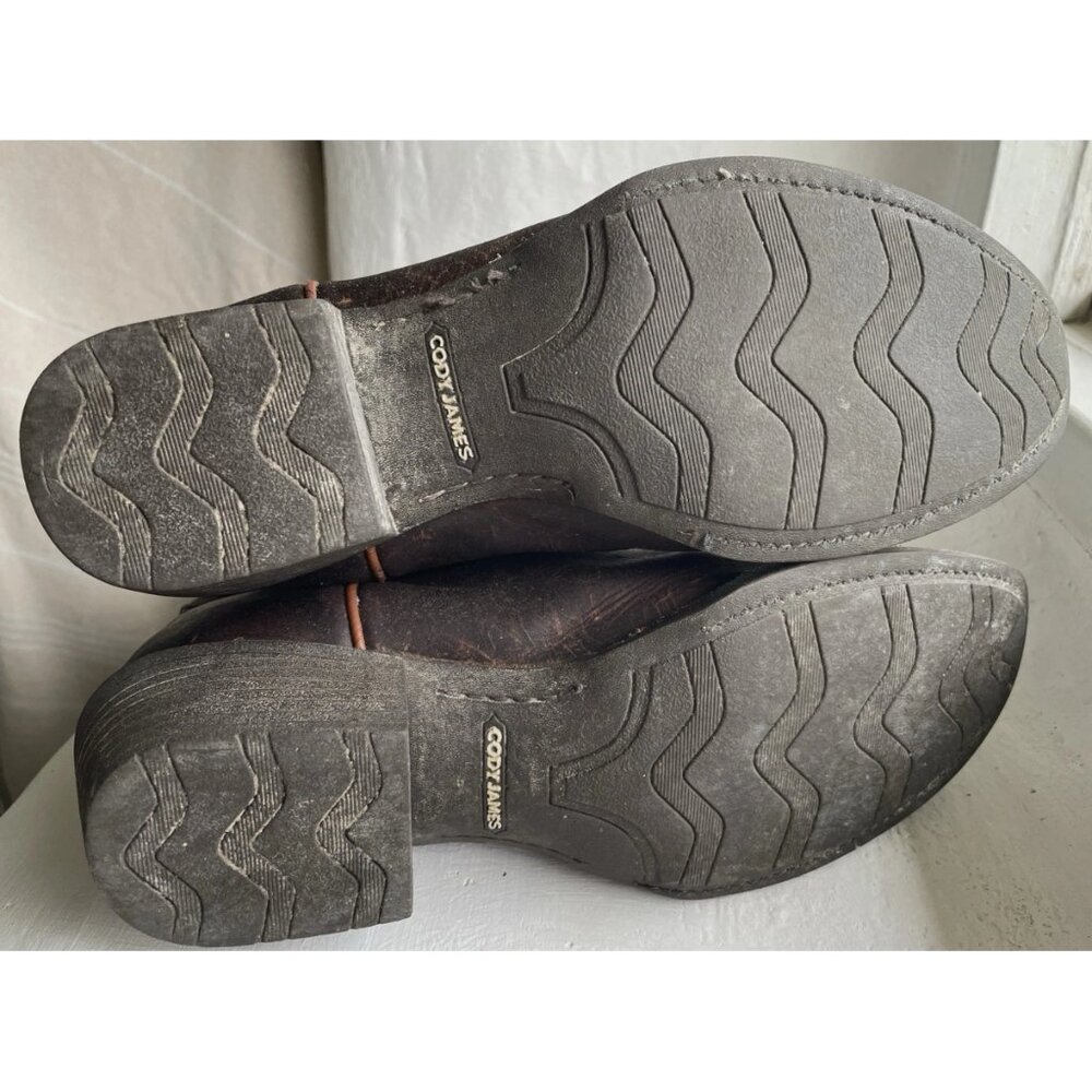 Cowboy Boots Brown Men's Size 8.5D Cody James Xero Gravity - Picture 8 of 12